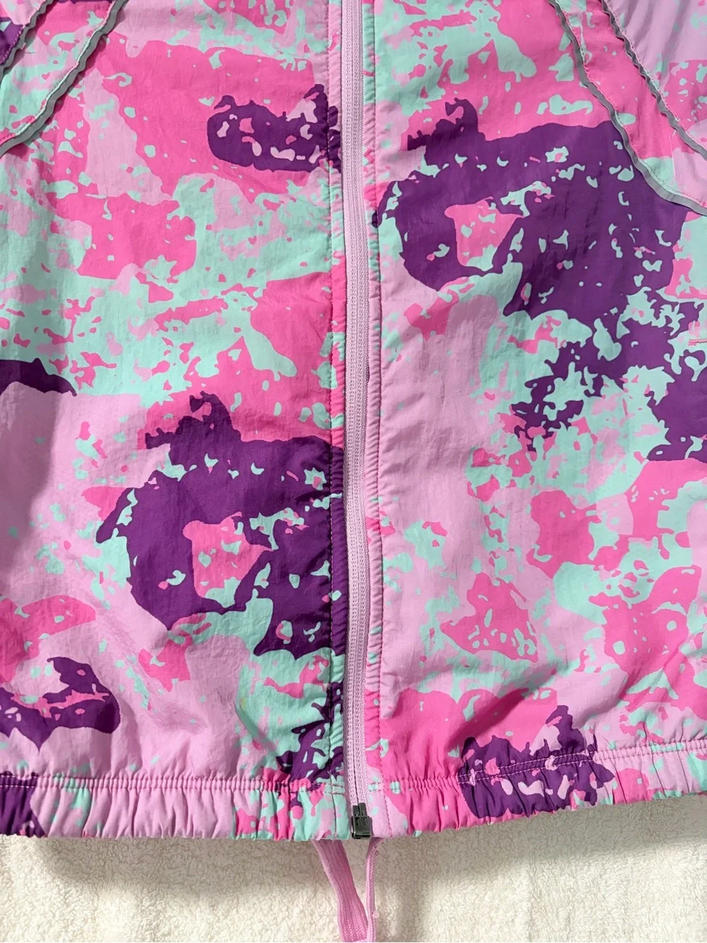 Francesca's Collections Pink Windbreaker